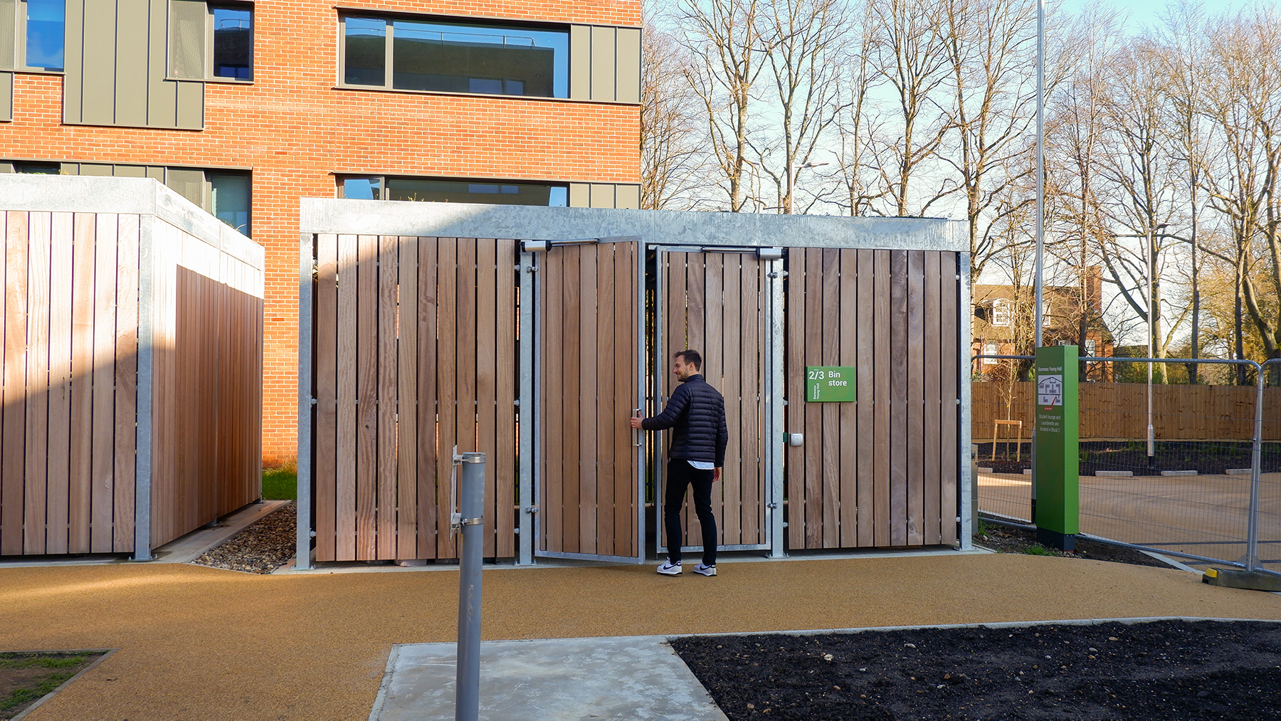 timber cycle store cranfield university