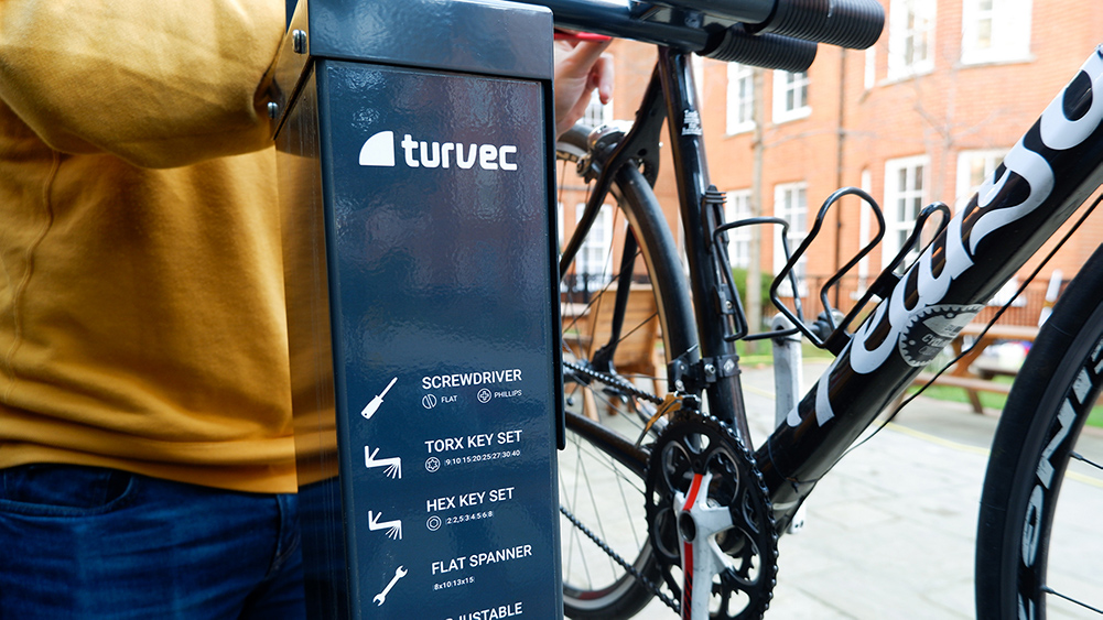 Bicycle Pump Repair Station for Council