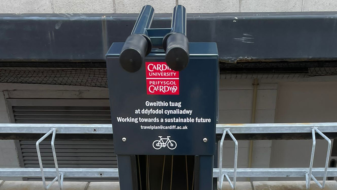 Custom branding Bike Repair Station