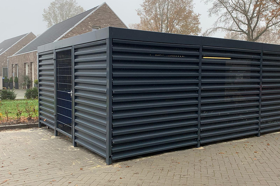 Secure Steel Turvec Cubic Bike Shelter