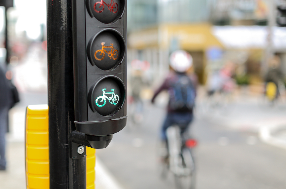 active travel traffic lights