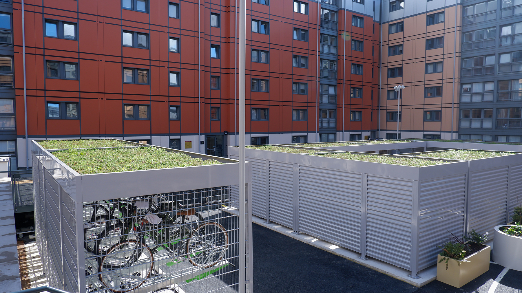 landscape cycle storage shelters manchester