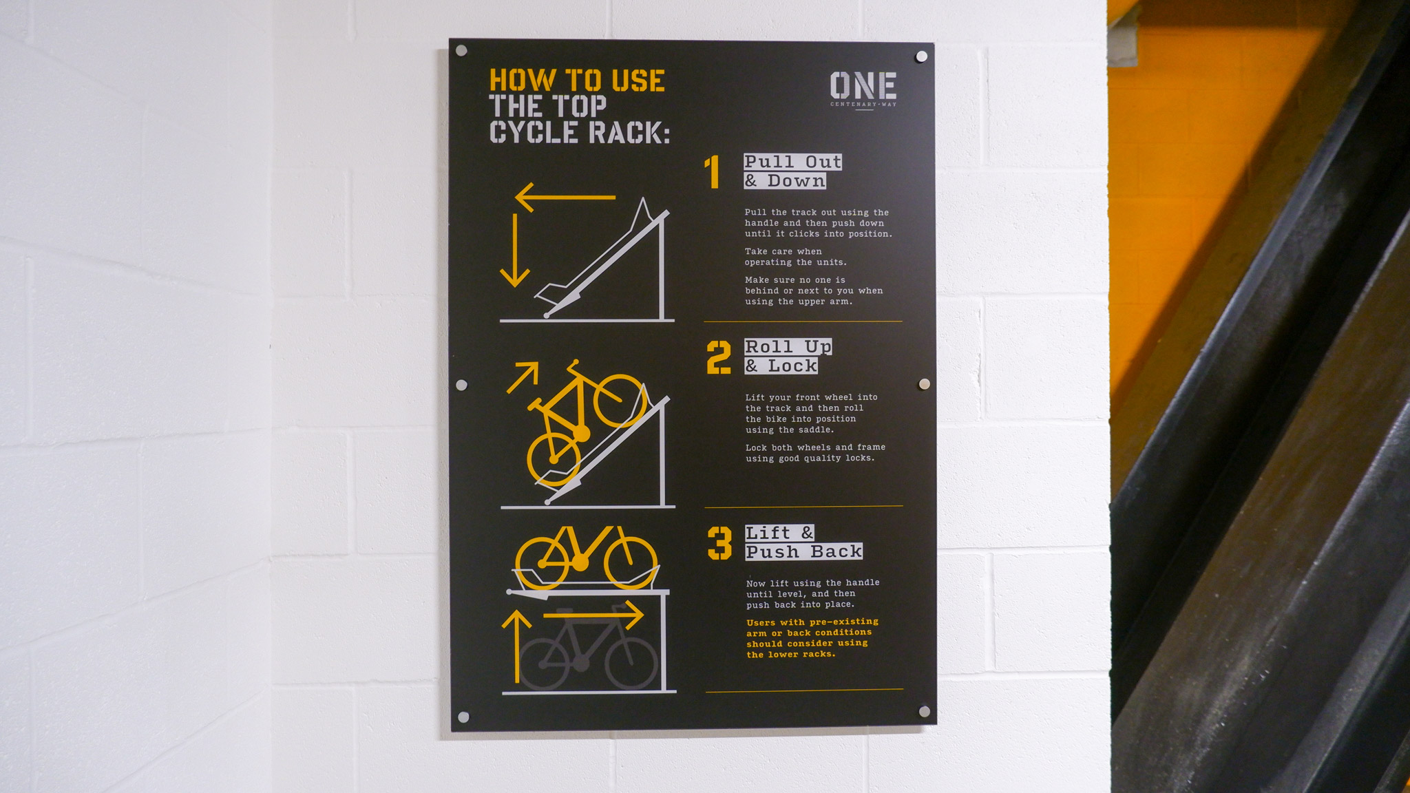 one centenary way cycle store turvec bike racks