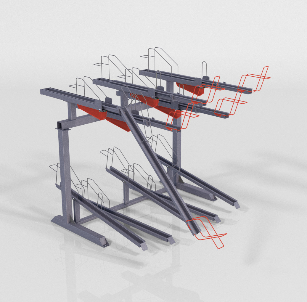 core two tier bike rack